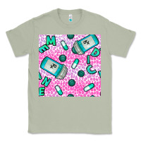 Matcha Western Medicine Seamless Pattern Classic Tee - BundleAndBundleShop
