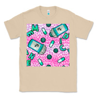 Mushroom Western Medicine Seamless Pattern Classic Tee - BundleAndBundleShop