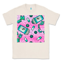 Natural Western Medicine Seamless Pattern Classic Tee - BundleAndBundleShop