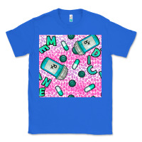 True Royal Western Medicine Seamless Pattern Classic Tee - BundleAndBundleShop