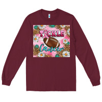Burgundy Breast cancer  tackle cancer tumbler Long Sleeve Tee - Artiststas