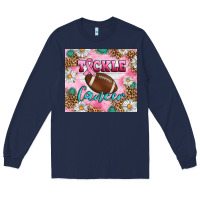 Navy Breast cancer  tackle cancer tumbler Long Sleeve Tee - Artiststas