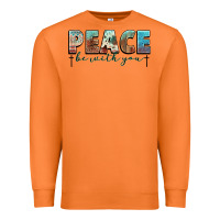 Carrot peace be with you cross Premium Sweatshirt - NancyCooperArtShop