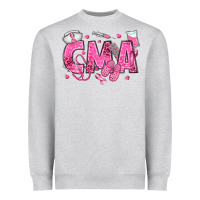 Heather Grey breast cancer cma Heavyweight Sweatshirt - texasbilliewilder