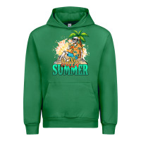 Emerald Hello summer skeleton Urban Hoodie - NancyCooperArtShop