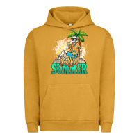 Pigment Peanut Butter Hello summer skeleton Urban Hoodie - NancyCooperArtShop