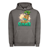 Pigment Tornado Hello summer skeleton Urban Hoodie - NancyCooperArtShop