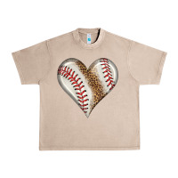 French Oak baseball heart Urban Heavy Tee - HRA Design Shop