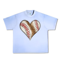 Grape Ice baseball heart Urban Heavy Tee - HRA Design Shop