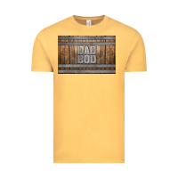 Vintage Mustard dad bod whiskey barrel skinny metal can holder Vintage Tee - HRA Design Shop