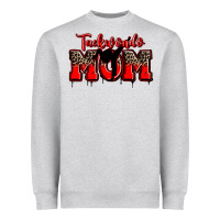 Heather Grey taekwondo mom Heavyweight Sweatshirt - Zillion Design Studio