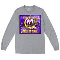 Heather Grey my crystal ball says you are full of shit tumbler Long Sleeve Tee - BundleAndBundleShop