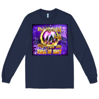 Navy my crystal ball says you are full of shit tumbler Long Sleeve Tee - BundleAndBundleShop