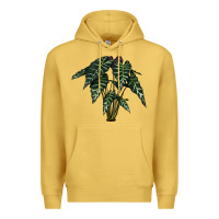 Antique Gold Amazon Elephant Ear Premium Hoodie - LillyAllenDesigns