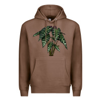 Chestnut Amazon Elephant Ear Premium Hoodie - LillyAllenDesigns
