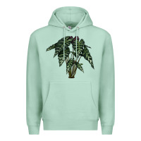 Seafoam Amazon Elephant Ear Premium Hoodie - LillyAllenDesigns