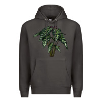 Smoke Amazon Elephant Ear Premium Hoodie - LillyAllenDesigns