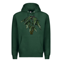 Sports Green Amazon Elephant Ear Premium Hoodie - LillyAllenDesigns