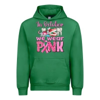Emerald in october we wear pink breast cancer awareness Urban Hoodie - texasbilliewilder
