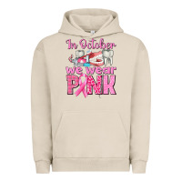 Pigment French Oak in october we wear pink breast cancer awareness Urban Hoodie - texasbilliewilder