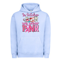 Pigment Grape Ice in october we wear pink breast cancer awareness Urban Hoodie - texasbilliewilder