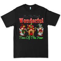 Black it's the most wonderful time of the year Premium Tee - BarkalooDesign