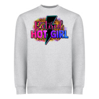 Heather Grey retired hot girl Heavyweight Sweatshirt - Zillion Design Studio