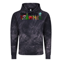 Cloud Black one merry teacher Vintage Hoodie - RanaPortraitStore