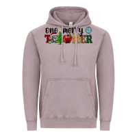 One Merry Teacher Vintage Hoodie | Teevron