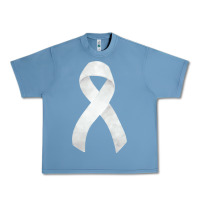 Pebble Blue lung cancer ribbon fa element Urban Heavy Tee - FaDigitalArtStudio