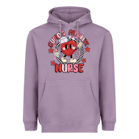 Cupids Favorite Nurse Heavyweight Hoodie | Teevron