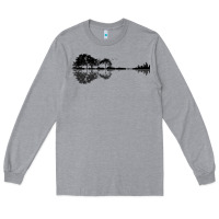 Heather Grey Nature Guitar Long Sleeve Tee - Bettercallsaul