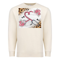 Sandshell customized leopard floral nurse Premium Sweatshirt - MaliasSmallBusiness