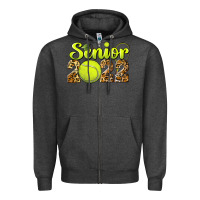 Charcoal Heather tennis senior 2022 Zipper Hoodie - BarkalooDesign