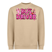Mushroom breast cancer bus driver Heavyweight Sweatshirt - texasbilliewilder