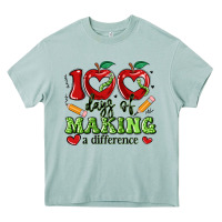 Arona 100 days of making a difference Heavy Core Tee - Artiststas