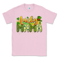 Bubblegum Pink lucky mama Classic Tee - Artiststas