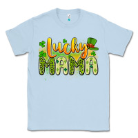 Dusty Blue lucky mama Classic Tee - Artiststas