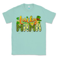 Seafoam lucky mama Classic Tee - Artiststas
