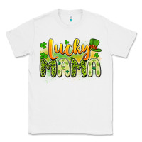 White lucky mama Classic Tee - Artiststas
