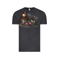 Vintage Black just a woman who loves justice Vintage Tee - SublimationCraftShop