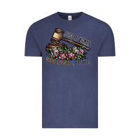 Vintage Denim just a woman who loves justice Vintage Tee - SublimationCraftShop
