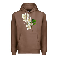 Chestnut Mock Oranges Premium Hoodie - LillyAllenDesigns