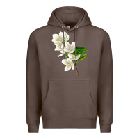 Coffee Mock Oranges Premium Hoodie - LillyAllenDesigns