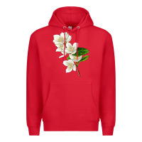 Red Mock Oranges Premium Hoodie - LillyAllenDesigns