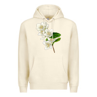 Sandshell Mock Oranges Premium Hoodie - LillyAllenDesigns