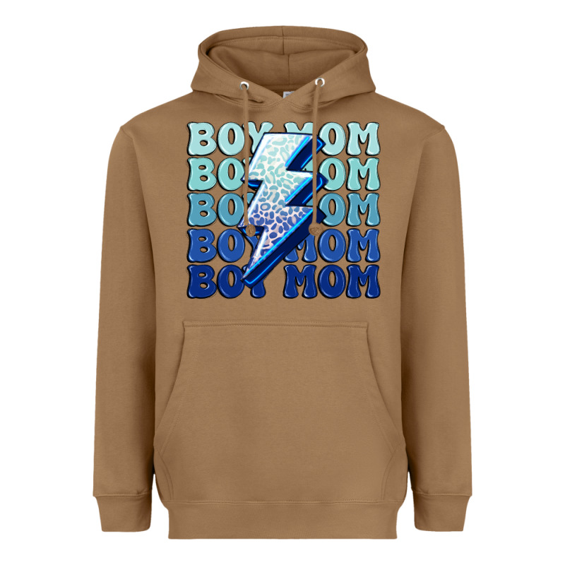 Boy Mom Heavyweight Hoodie by MaliasSmallBusiness | Teevron