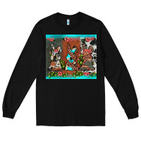 Black easter bunny's leopard cowhide cactus Long Sleeve Tee - JahusDesignShop