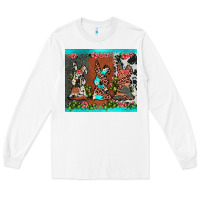 White easter bunny's leopard cowhide cactus Long Sleeve Tee - JahusDesignShop