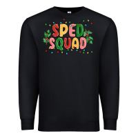 Black sped squad Premium Sweatshirt - MaliasSmallBusiness